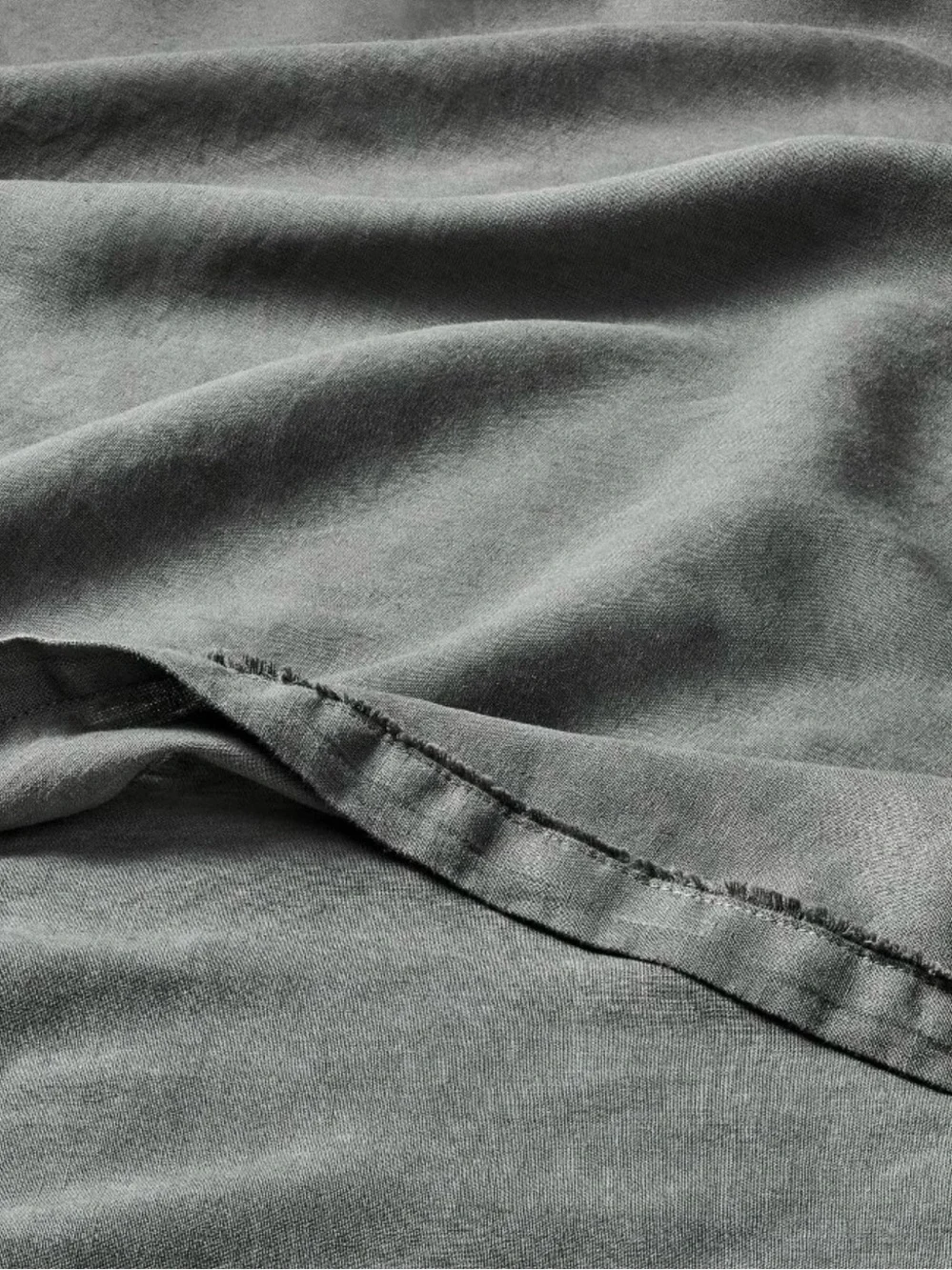 Full 100% Linen Sheet Set Dark Gray - Casaluna™